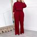 Women's Clothing New Long Sleeved Round Neck Sweatshirts, Elastic Waist Trousers, Casual And Fashionable Two Piece Suits_ecoleips.com