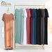 Modest Abaya Dress Elegant 3D-Printed Maxi Dress – Flowy A-Line Dress With Princess Sleeves_ecoleips.com