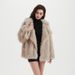 Luxury Faux Fox Fur Coat – Women’s Mid-Length Winter Jacket With Pockets (S-XXXL, Khaki & More)_ecoleips.com
