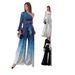 Women's Casual High-Waisted Wide Leg Pants Off-Shoulder Top Bottoms Set Relaxed Everyday Wear Comfortable Feshion_ecoleips.com
