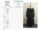 Temperament Long Dress High Waist Pleated Design Square Neck Long Sleeve Large Size Dress_ecoleips.com