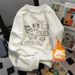 Men's Japanese Style Print Crew Neck Sweatshirt Casual High End Fleece Lined Thick Long Sleeve Loose Top for Autumn Winter Sports_ecoleips.com