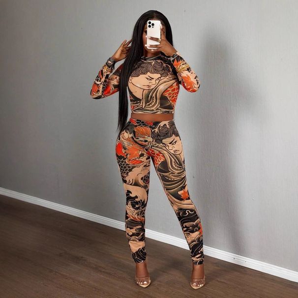 Women's Bohemian Music Festival Outfit Easter Casual Everyday Style Personalized Street Fashion Party Set_ecoleips.com
