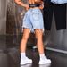 2026 Cross-Border European And American Summer New Street Style High-Waisted Ripped Raw Edge Hot Girl Denim Shorts For_ecoleips.com