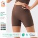 Eco-Friendly Nylon High-Waisted Leggings Hip Lifting Quick Drying Sports Shorts Women's Tight Fitting Fitness Running Yoga Pants_ecoleips.com