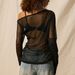 60244 Women's T-Shirt Nazada 2025 Autumn Winter Lightweight Off-Shoulder Versatile Sheer Sexy Long Sleeve Top_ecoleips.com