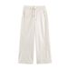 Women's Clothing Autumn Long Sleeved Top And Wide Leg Pants Set Temperament Enhancement_ecoleips.com