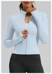 K Wearing Thin, Tight Fitting Long Sleeved Yoga Clothes For Women's Fitness, Running, Sports, And Yoga Outerwear_ecoleips.com