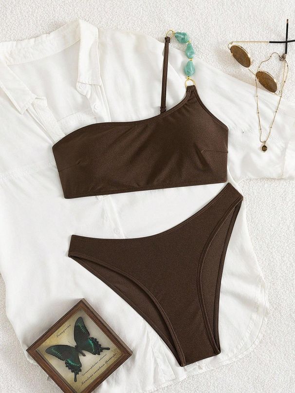 2026 New Fashion Pearl Camisole Sexy Two Piece Swimsuit Bikini Thin Straps Women's Swimwear_ecoleips.com