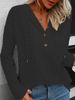 2026 New Women's Sweater Hooded V-neck Long-sleeved Loose Foreign High-end And Thin_ecoleips.com