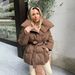 Longline Belted Cotton Coat With Stand Collar – Slim Fit Winter Trench (Black/Brown/White, S-XXXL)_ecoleips.com