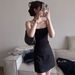 Pleated Camisole, Versatile And Popular, Can Be Worn As An Inner Or Outer Layer, Women's Solid Color Simple Design,_ecoleips.com