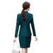 Elegant Women's Professional Suit Set With Blazer And Pants Or Dress For Office And Daily Wear Comfortable Stylish Workwear Outfit_ecoleips.com