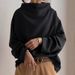 Women's Loose Casual Tops Long Sleeve Crew Neck Sweatshirt Comfortable Breathable Streetwear Fashion Hoodie_ecoleips.com