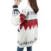 "Stylish Color Block Knit Cardigan – Lightweight V-Neck Shawl Top, Loose Fit For Spring & Autumn"_ecoleips.com