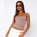 Cross-Border Spring Summer New Lace Trim Pure Desire Camisole European And American Slim Fit Base Layer Women's Sexy Hot_ecoleips.com