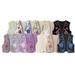 Women's Clothing Supply Spring New Embroidered Open Vest Vest Pink Blue_ecoleips.com