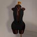 Sexy Backless Mini Skirt Dress For Women American Style Casual Vacation Beachwear Bodycon Knitted Hot Girls Fashion_ecoleips.com