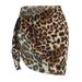 2025 Spring Summer Y2K Short Sarong Beach Leopard Print Outdoor One Piece Half Skirt_ecoleips.com