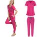 Women's Clothing Beauty Pet Dentist Short Sleeved Hand Scrubs Work Clothes Medical Nursing Clothes Hand Washing Clothes Split Suit_ecoleips.com