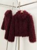 Faux Fur Short Coat For Women - Elegant Office Wear, Versatile Solid Color Jacket, Petite Sizes Available (S/M/L)_ecoleips.com