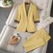 Women's Clothing In Spring And Summer Fashionable Temperament Slim Fit Professional And Casual Suits High End Workwear For Women_ecoleips.com