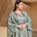 Women's Clothing New Satin Smudge Jacquard Print Belt Dress ABAYA_ecoleips.com