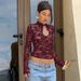 European And American Best-selling Women's Clothing 2026 Spring New Fashion Elegant Sexy Lace See-through Lace-up_ecoleips.com