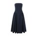 Women's Strapless In European And American Style, Unique Design With Cross-back Straps, Slim Fit, Waist-cinching,_ecoleips.com