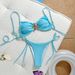 Sexy Solid Color Bikini Two Piece Set - Cross Border E Commerce Exclusive European And American Style Women's Swimwear_ecoleips.com