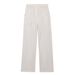 Suitable For All Seasons ZA 2024 Summer New Women's Linen Fashion High-Waisted Straight Pants_ecoleips.com