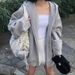 Women's Fleece Thick Sweatshirt Hooded Style Loose Baseball Jacket Trendy INS Autumn Winter Student Look_ecoleips.com
