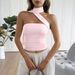 Women's Clothing Y2K Sexy Style Strapless Vest Top Women's Clothing Fashion Spring Summer Scarf Included For Formal & Casual For Women_ecoleips.com