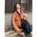girl Girl Girl Korean Style Design Sense Reversible Short Jacket For Women Winter 2024 New White Duck Down Warm Casual Coat_ecoleips.com