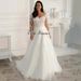 Lightweight Long Sleeved Wedding Dress Open Back Slim Fit Train Perfect for Weddings Travel Photography And Slimming Effect New 2025 Style_ecoleips.com