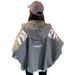 New Fleece Hooded Sweater Women's Loose College Style Zipper Student Cardigan Long-sleeved Jacket_ecoleips.com