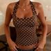 Women's Polka Dot Slim Fit Sleeveless Camisole Top Halter Neck Backless European American Style Hot Item 2026 Cross Border Fashion_ecoleips.com