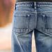 Women's Clothing High-Waisted Wide-Leg Jeans Women's Clothing Retro Washed Distressed Loose Straight Leg Floor-Length Pants Spring Summer_ecoleips.com
