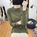 Double-Sided De-Rong Fabric Underlayer, Perfect For Wearing With Long-Sleeved, Semi-High-Necked Base Shirts A Stylish_ecoleips.com