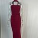 Women's Clothing Blue Strapless Crop Top And High Waisted Pencil Skirt Two Piece Set European And American Style_ecoleips.com