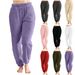 Cross-Border Trend: Warm, Casual, Loose-Fit 2025 Fall/Winter Solid Color New Pocket Fashion Home Pants_ecoleips.com