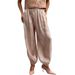 Women's Relaxed Casual Long Pants Loose Slimming Lantern Style Autumn Winter Comfortable Versatile Polyester Capris American Fashion_ecoleips.com