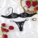 European And American Fresh Flower Embroidery Sexy Lingerie Sexy Bra Sexy Suit Ladies 23171_ecoleips.com