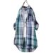 Retro-Style Long-Sleeved Shirt With A Checkered Pattern, A Loose-Fitting Jacket That Flatters The Figure, And A Colorful_ecoleips.com