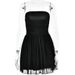 Women’s Clothing New Dresses Sexy Trendy Mesh Splicing One Shoulder Tube Top Backless Short Skirt For Women_ecoleips.com