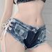 Women's Clothing Jeans Denim Shorts Hot Pants Low Waist Sexy Nightclub Clothing_ecoleips.com