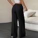Women's Straight Leg Trousers - Classic Casual Pants In Solid Colors For Everyday Wear_ecoleips.com