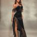 popular Light Luxury Niche Evening For Women, Banquet Toast D, Adult Ceremony Party One-shoulder Long_ecoleips.com