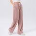 Wide-leg Sweatpants Women's High-waisted Loose Outdoor Running Fitness Trousers Solid-color Casual Sports Trousers_ecoleips.com
