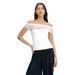 Cross-border Sexy Alluring Mesh See-through Off-shoulder Sleeveless Top For Women, Elegant And Stylish, Unique Women's_ecoleips.com